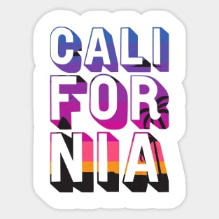 CALIFORNIA Sticker